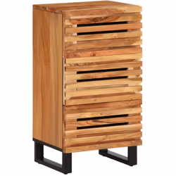 Ce buffet robuste de style industriel constitue un supplément intemporel à votre salon ou à votre chambre à coucher. Matériau ...