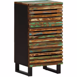 Ce buffet robuste de style industriel constitue un supplément intemporel à votre salon ou à votre chambre à coucher. Matériau ...