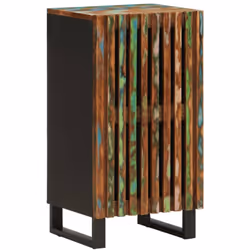 Ce buffet robuste de style industriel constitue un supplément intemporel à votre salon ou à votre chambre à coucher. Matériau ...