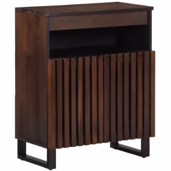Ce buffet robuste de style industriel constitue un supplément intemporel à votre salon ou à votre chambre à coucher. Cadre ro ...