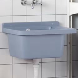Ce lavabo pratique et compact convient aussi bien à l’intérieur qu’à l’extérieur. Matériau durable : le lavabo utilitaire est ...