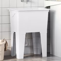 Ce bac à linge pratique et compact sera un ajout à la fois convivial et intemporel à votre maison. Matériau durable : la cuve ...