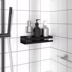 Maximisez l'espace de votre douche et gardez vos objets essentiels bien rangés et organisés grâce à cette étagère de douche p ...
