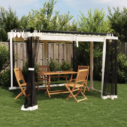 Créez des moments inoubliables : rassemblez-vous, détendez-vous et profitez des moments avec votre famille sous ce gazebo ! C ...