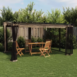 Créez des moments inoubliables : rassemblez-vous, détendez-vous et profitez des moments avec votre famille sous ce gazebo ! C ...