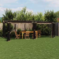 Créez des moments inoubliables : rassemblez-vous, détendez-vous et profitez des moments avec votre famille sous ce gazebo ! C ...