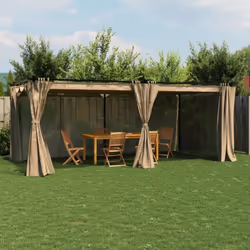 Créez des moments inoubliables : rassemblez-vous, détendez-vous et profitez des moments avec votre famille sous ce gazebo ! C ...