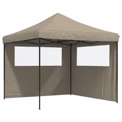 Cette tente de fête pliable pop-up avec parois latérales est idéale pour un large éventail d’événements en plein air, tels qu ...