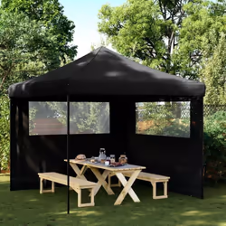 Cette tente de fête pliable pop-up avec parois latérales est idéale pour un large éventail d’événements en plein air, tels qu ...
