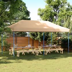 Cette tente de fête pop-up pliable est idéale pour un large éventail d’événements en plein air, tels que des spectacles, des  ...