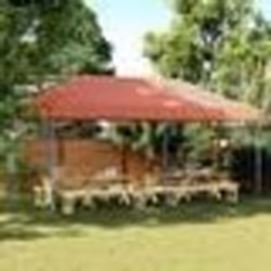vidaXL Tente réception pliable escamotable terre cuite 580x292x315 cm