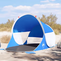 Cette tente de plage vous offre, à vous ainsi qu'à vos amis, un abri douillet pendant les fortes chaleurs de l'été, ou bien v ...