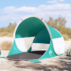 Cette tente de plage vous offre, à vous ainsi qu'à vos amis, un abri douillet pendant les fortes chaleurs de l'été, ou bien v ...