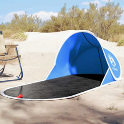 Tente de plage bleu azuré escamotable imperméable - Vidaxl