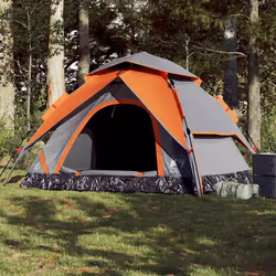 vidaXL Tente de camping à dôme 5 personnes libération rapide