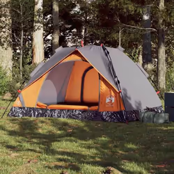vidaXL Tente de camping à dôme 3 personnes libération rapide