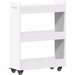 Cette armoire classique est doté de roues pivotantes pour une mobilité aisée et offre suffisamment d'espace pour placer vos b ...