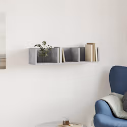 VidaXL 840435 étagères Bois Gris