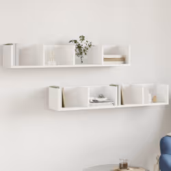 VidaXL 840444 étagères Bois Blanc