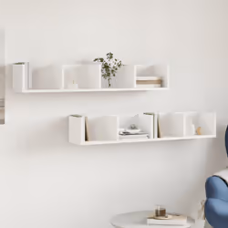 VidaXL 840444 étagères Bois Blanc