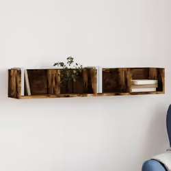 VidaXL 840451 étagères Bois Chêne, Marron