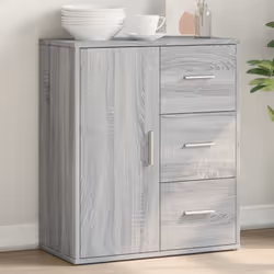 Ce buffet robuste est conçu pour être un point de mire de votre pièce avec un design tendance mais pratique. Matériau durable ...