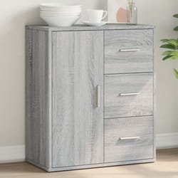 Buffet sonoma gris 60x31x70 cm bois d'ingénierie vidaXL