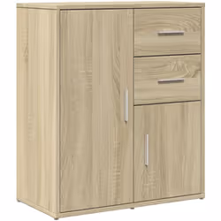 Ce buffet robuste est conçu pour être un point de mire de votre pièce avec un design tendance mais pratique. Matériau durable ...