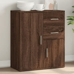 Vidaxl - Buffet chêne marron 60x31x70 cm bois d'ingénierie