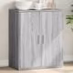 vidaXL Buffet sonoma gris 79x38x80 cm bois d'ingénierie
