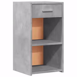 VidaXL 840582, Couleur du béton, Bois, 350 mm, 340 mm, 650 mm, 1 pièce(s)