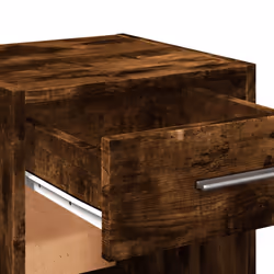 VidaXL 840584 Table de nuit et table de chevet Chêne - Vue supplémentaire 8