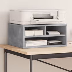 Le support d'imprimante permet d'accéder facilement à tout, rendant votre lieu de travail organisé et bien rangé. Matériau du ...