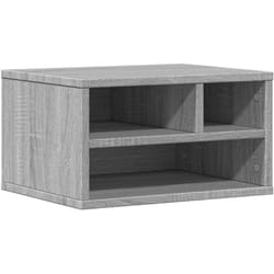 Vidaxl - Support d'imprimante sonoma gris 40x32x22,5cm bois d'ingénierie Gris
