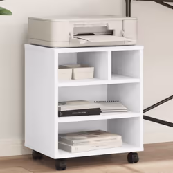 Le support d'imprimante permet d'accéder facilement à tout, rendant votre lieu de travail organisé et bien rangé. Matériau du ...