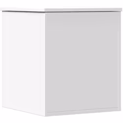 Cette boîte de rangement est une solution de rangement idéale et un excellent supplément décoratif à votre espace de vie. Mat ...