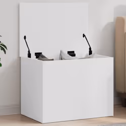 Cette boîte de rangement est une solution de rangement idéale et un excellent supplément décoratif à votre espace de vie. Mat ...