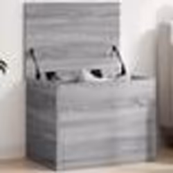 vidaXL Boîte de rangement sonoma gris 60x42x46 cm bois d'ingénierie