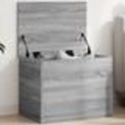 vidaXL Boîte de rangement sonoma gris 60x42x46 cm bois d'ingénierie