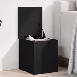 Cette boîte de rangement est une solution de rangement idéale et un excellent supplément décoratif à votre espace de vie. Mat ...