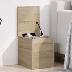 Cette boîte de rangement est une solution de rangement idéale et un excellent supplément décoratif à votre espace de vie. Mat ...