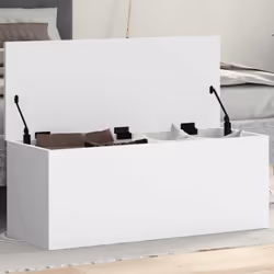 Cette boîte de rangement est une solution de rangement idéale et un excellent supplément décoratif à votre espace de vie. Mat ...