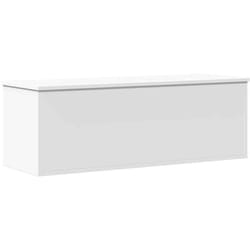 Vidaxl - Boîte de rangement blanc 102x35x35 cm bois d'ingénierie