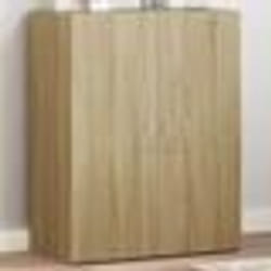 vidaXL Armoire de classement chêne sonoma bois d'ingénierie