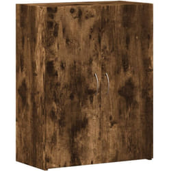 Vidaxl - Armoire de classement chêne fumé bois d'ingénierie