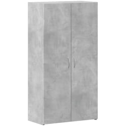 Vidaxl - Armoire de classement gris béton 60x32x115 cm bois d'ingénierie