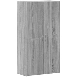 Armoire de classement sonoma gris 60x32x115cm bois d'ingénierie Vidaxl