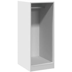 Garde-robe blanc 48x41x102 cm bois d'ingénierie Vidaxl White
