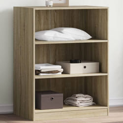 Garde-robe chêne sonoma 77x48x102 cm bois d'ingénierie