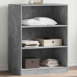 Vidaxl - Garde-robe gris béton 77x48x102 cm bois d'ingénierie